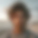 Blurred portrait of a person